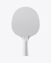 Matte Ping Pong Paddle - Front View