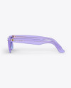 Transparent Sunglasses Mockup - Side View