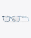 Transparent Sunglasses Mockup - Half Side View