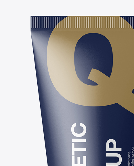 Matte Cosmetic Tube Mockup
