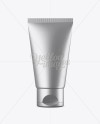 Metallic Cosmetic Tube Mockup