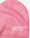 Baby Winter Hat Mockup