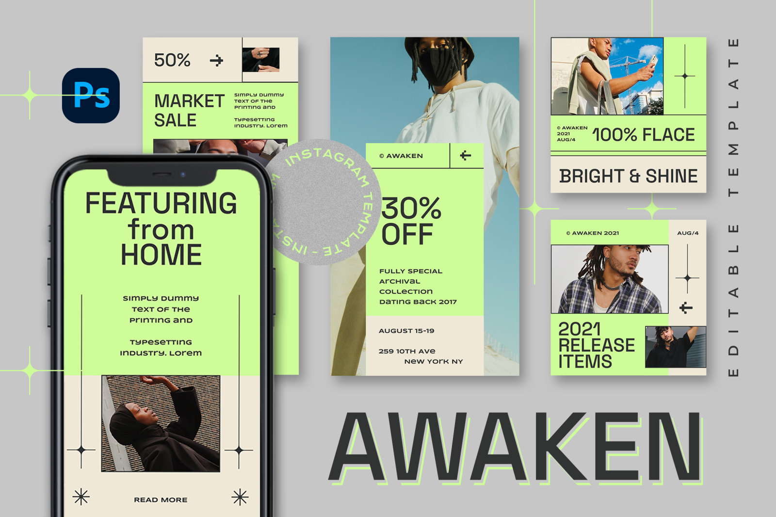 Awaken Instagram Template Awaken Instagram Template
