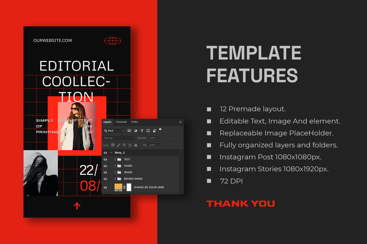 Brava Instagram Template Brava Instagram Template