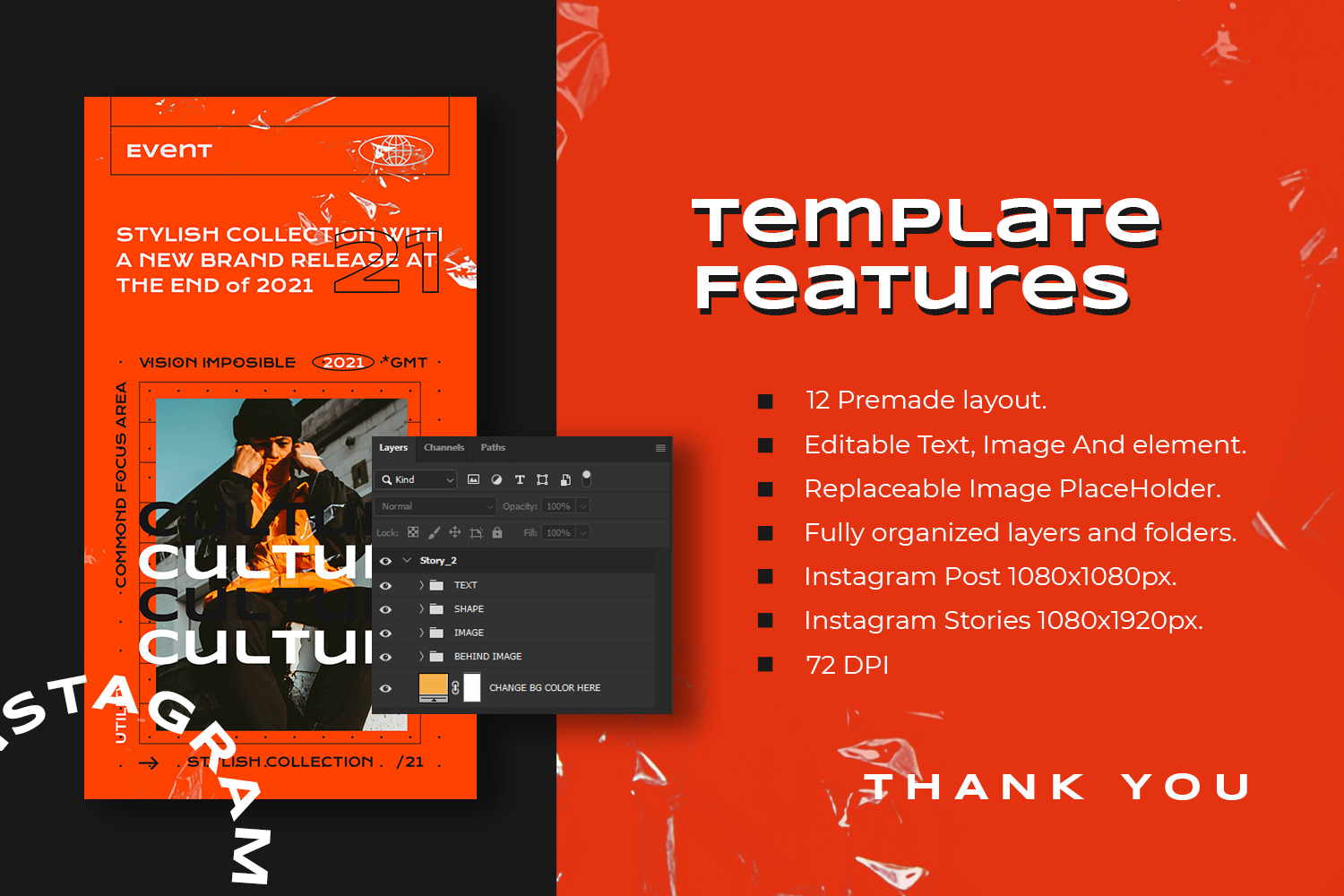Chroma Instagram Template Chroma Instagram Template