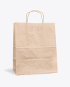 Kraft Paper Shopping Bag Mockup