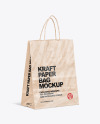 Kraft Paper Shopping Bag Mockup