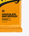 Glossy Chocolate Bar Mockup