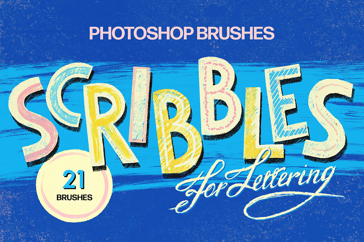 Scribbles Photoshop Brushes