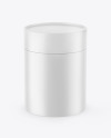 Matte Paper Tube Mockup