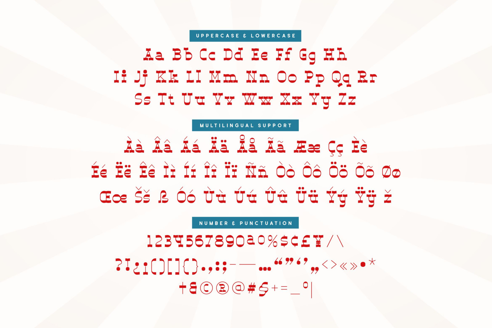 De Recuiel - Unique Slab Serif De Recuiel - Unique Slab Serif