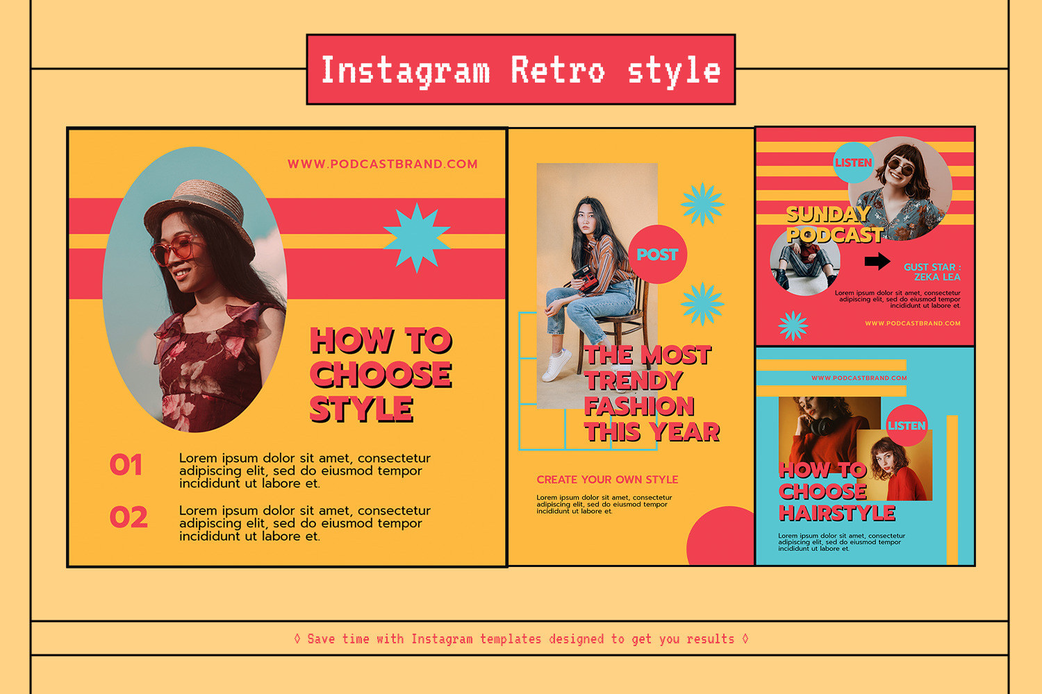 Srineza Instagram Template Srineza Instagram Template