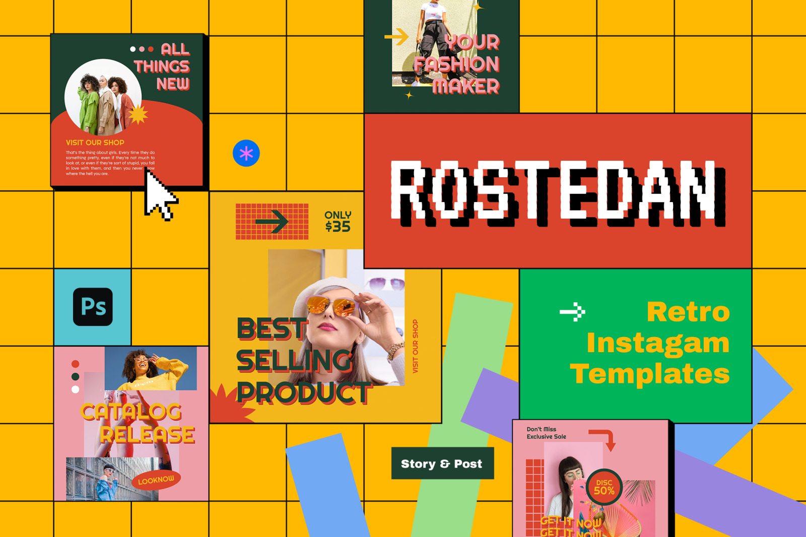 Rostedan Instagram Template