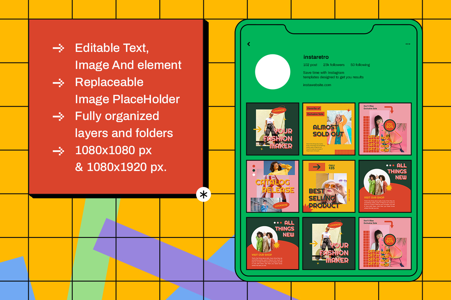 Rostedan Instagram Template Rostedan Instagram Template