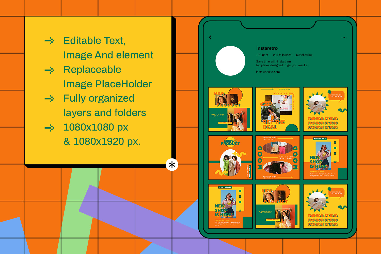 Hertram Instagram Template Hertram Instagram Template