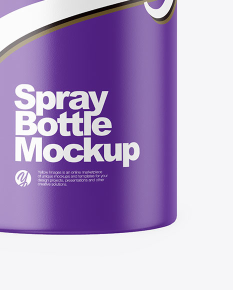 Spray Bottle Mockup