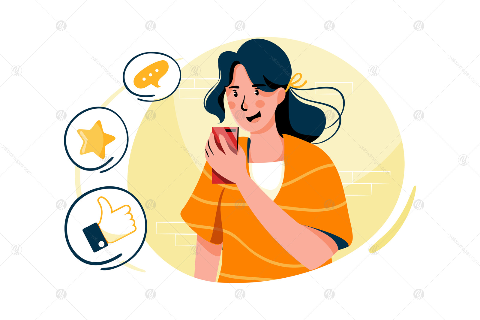 M359_Customer Review Illustration Pack M359_Customer Review Illustration Pack