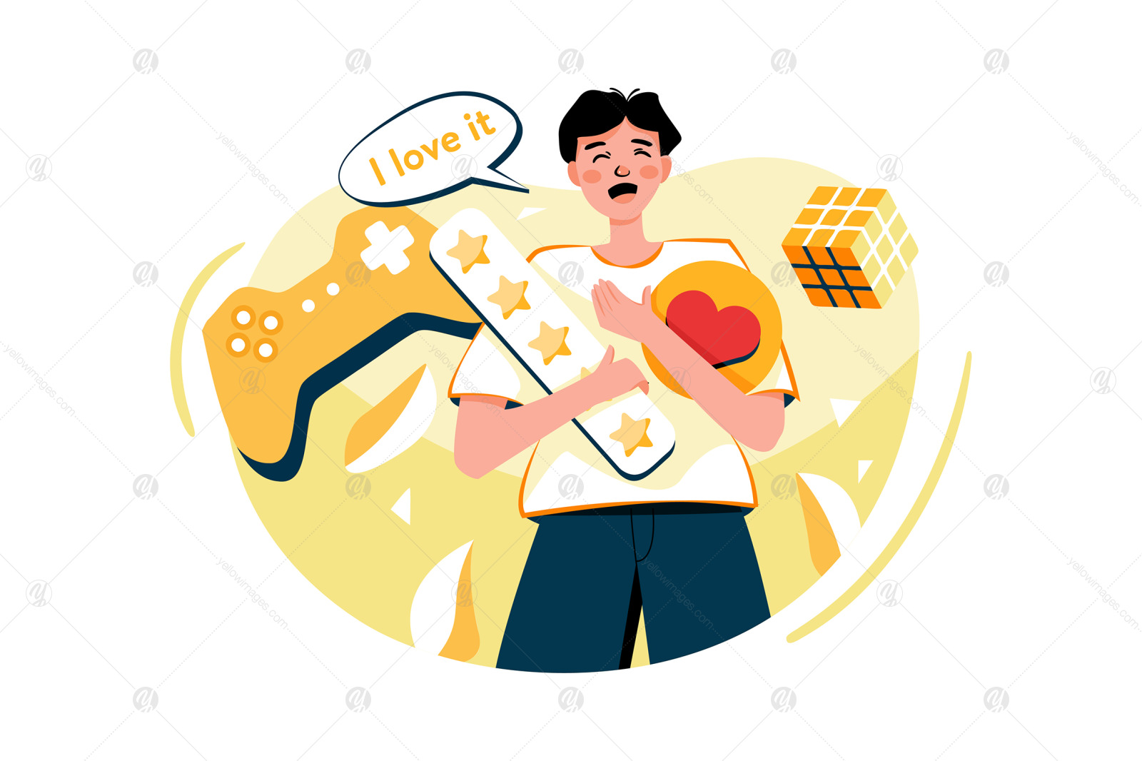 M359_Customer Review Illustration Pack M359_Customer Review Illustration Pack