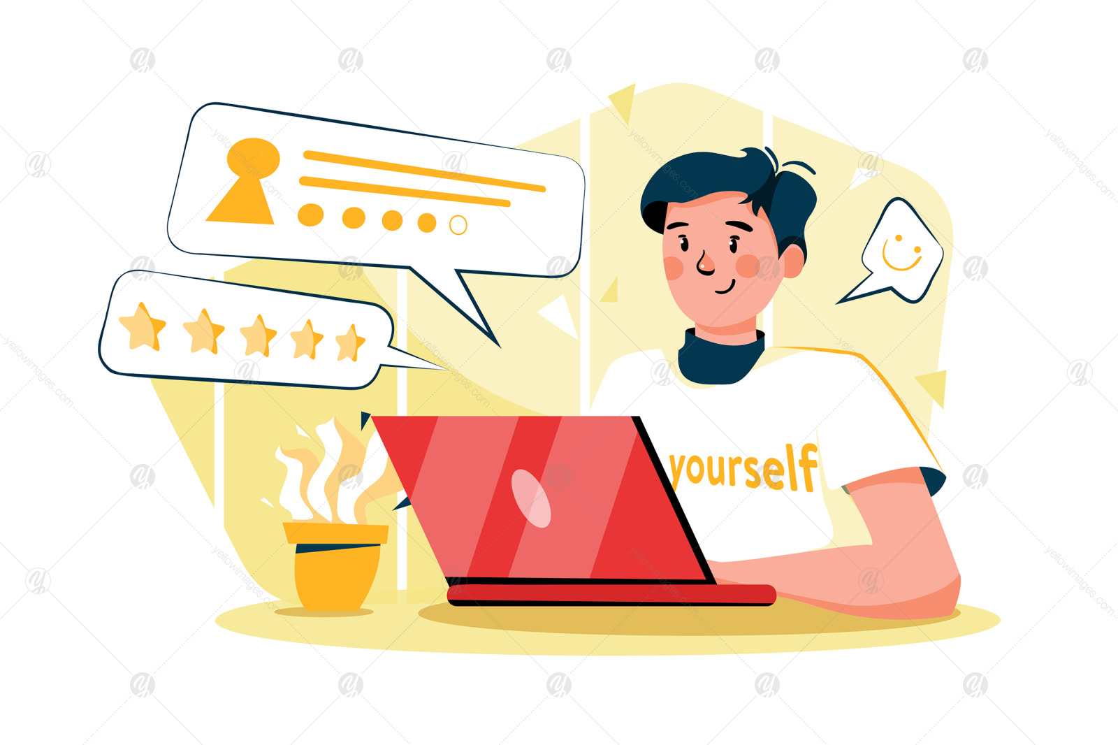 M359_Customer Review Illustration Pack M359_Customer Review Illustration Pack