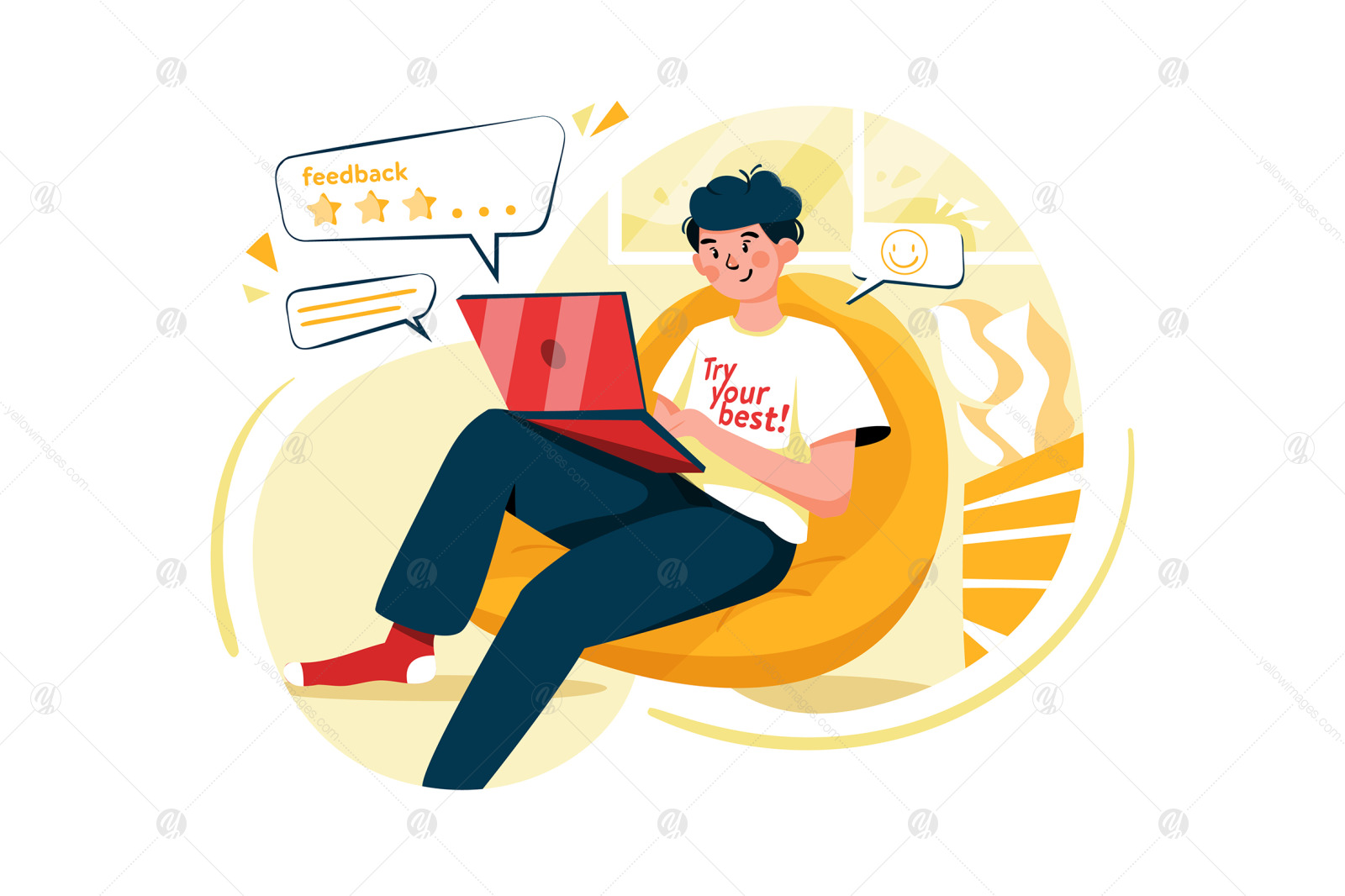 M359_Customer Review Illustration Pack M359_Customer Review Illustration Pack