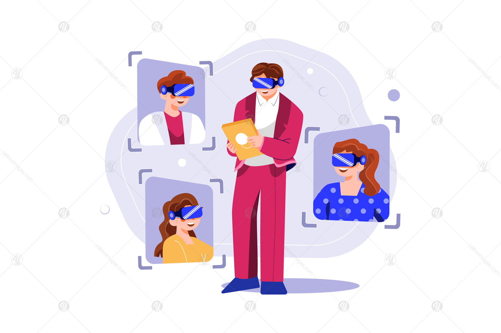 M352_Virtual Reality Illustration Pack