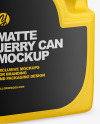 Matte Jerry Can Mockup