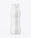 Glossy Plastic Bottle Mockup