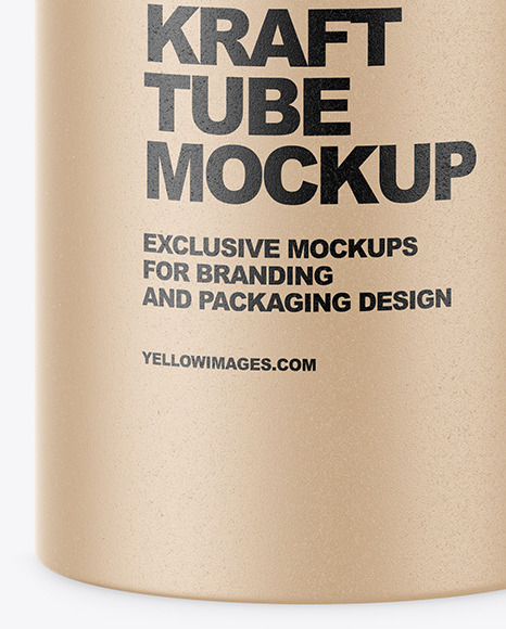 Kraft Tube Mockup