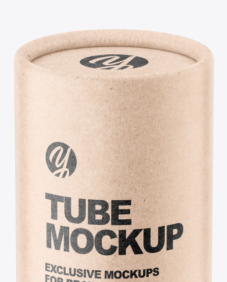 Kraft Tube Mockup