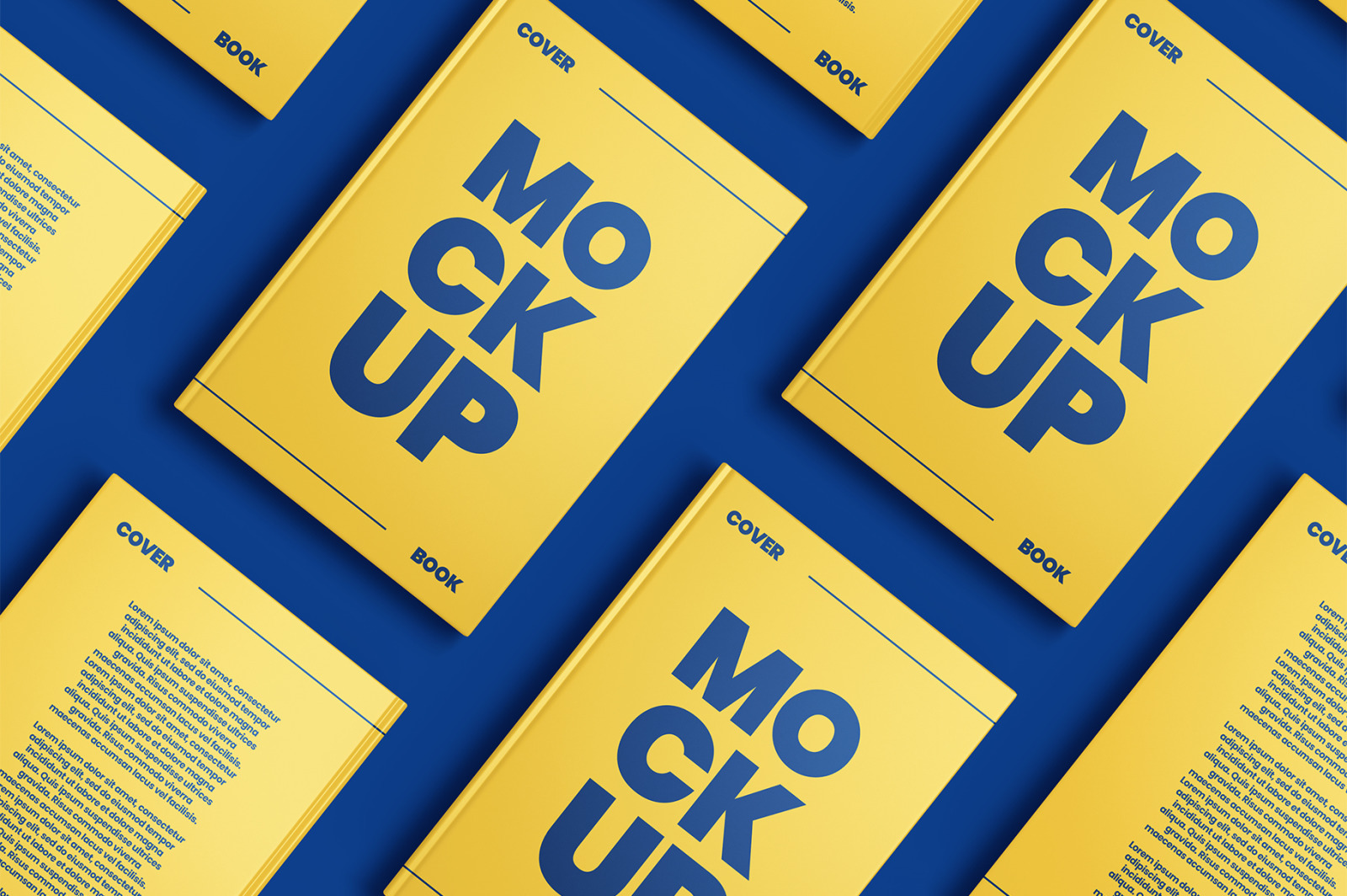 Book Cover Mockup Set