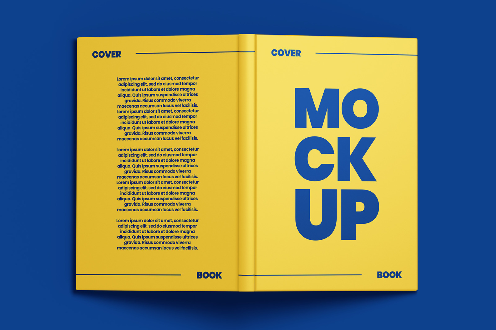 Book Cover Mockup Set