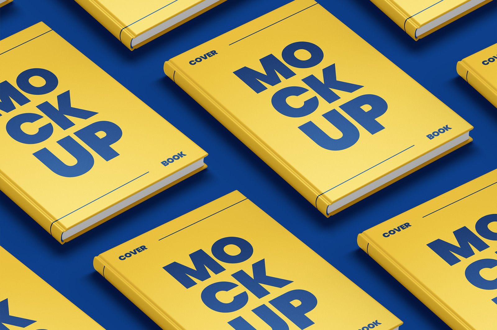 Book Cover Mockup Set