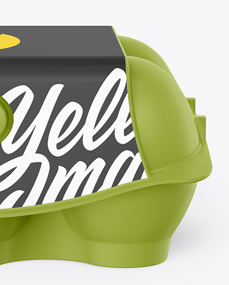 Egg Carton Pack Mockup