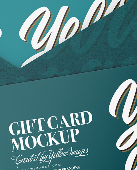 Kraft Paper Cover Gift Cards Mockup Kraft Paper Cover Gift Cards Mockup