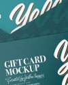 Kraft Paper Cover Gift Cards Mockup Kraft Paper Cover Gift Cards Mockup