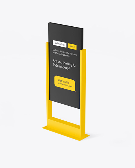 Stand Mockup - Storefront mockups