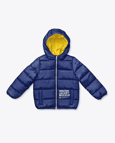 Baby Winter Jacket Mockup