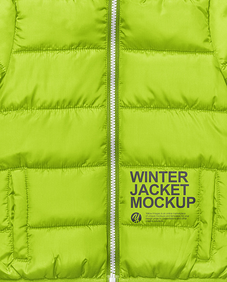 Baby Winter Jacket Mockup