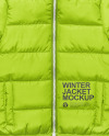 Baby Winter Jacket Mockup