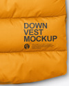 Baby Down Vest Mockup
