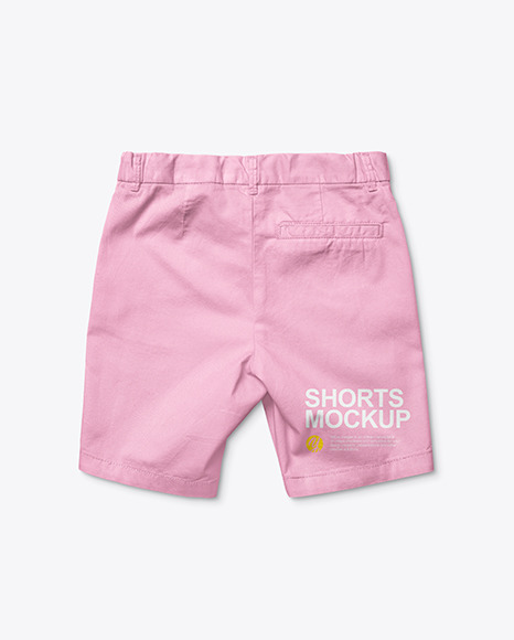 Baby Boy Shorts Mockup