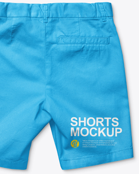 Baby Boy Shorts Mockup