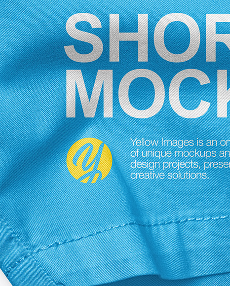 Baby Boy Shorts Mockup