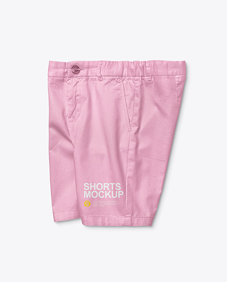 Baby Boy Shorts Mockup