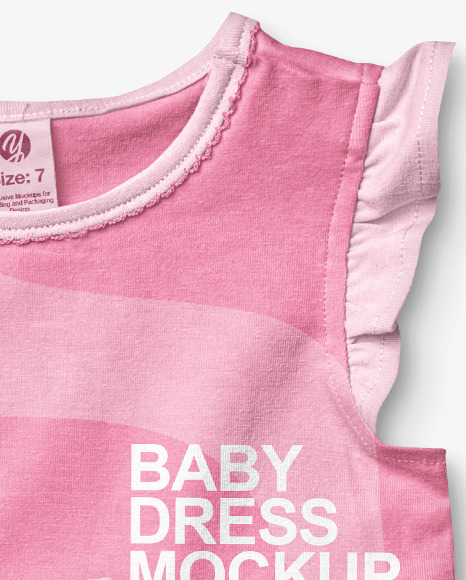 Baby Girl Dress Mockup