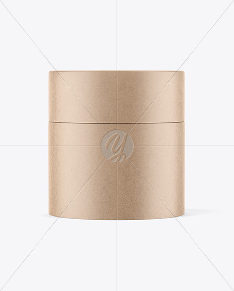 Kraft Paper Tube Mockup