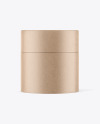 Kraft Paper Tube Mockup