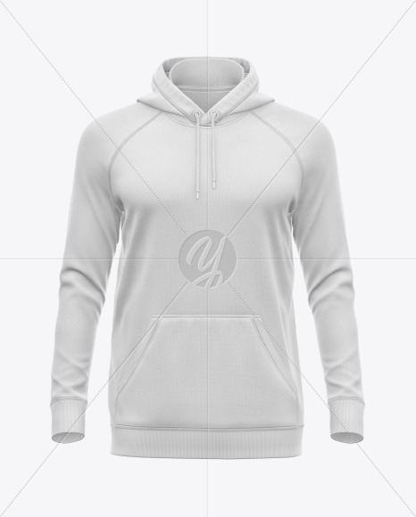 Hoodie Raglan w/pocket Mockup