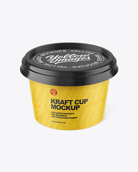 Kraft Paper Cup Mockup