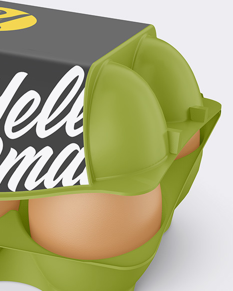 Egg Carton Pack Mockup